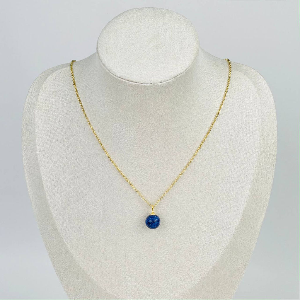 Кулон на цепочке с Содалитом 40 см +