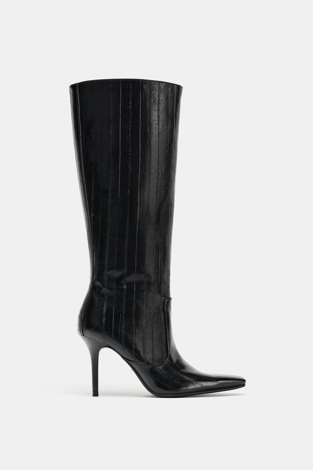 ENGRAVED HEEL BOOTS - Zara фото 2