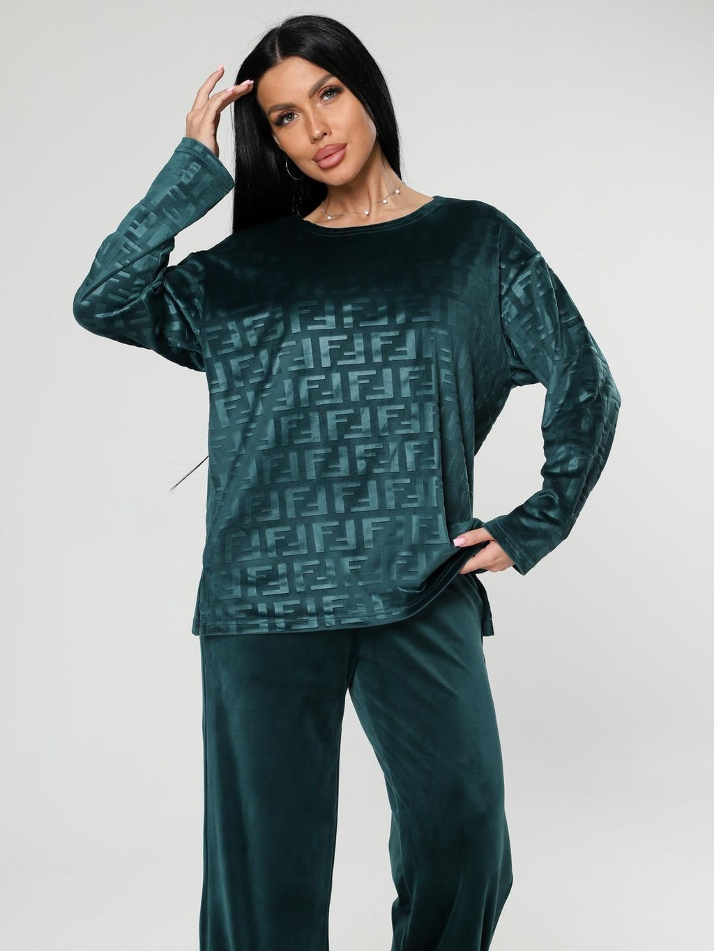 IV-CAPRIZ Чарлот-Жаккард - костюм из стрейч велюра  фото 28