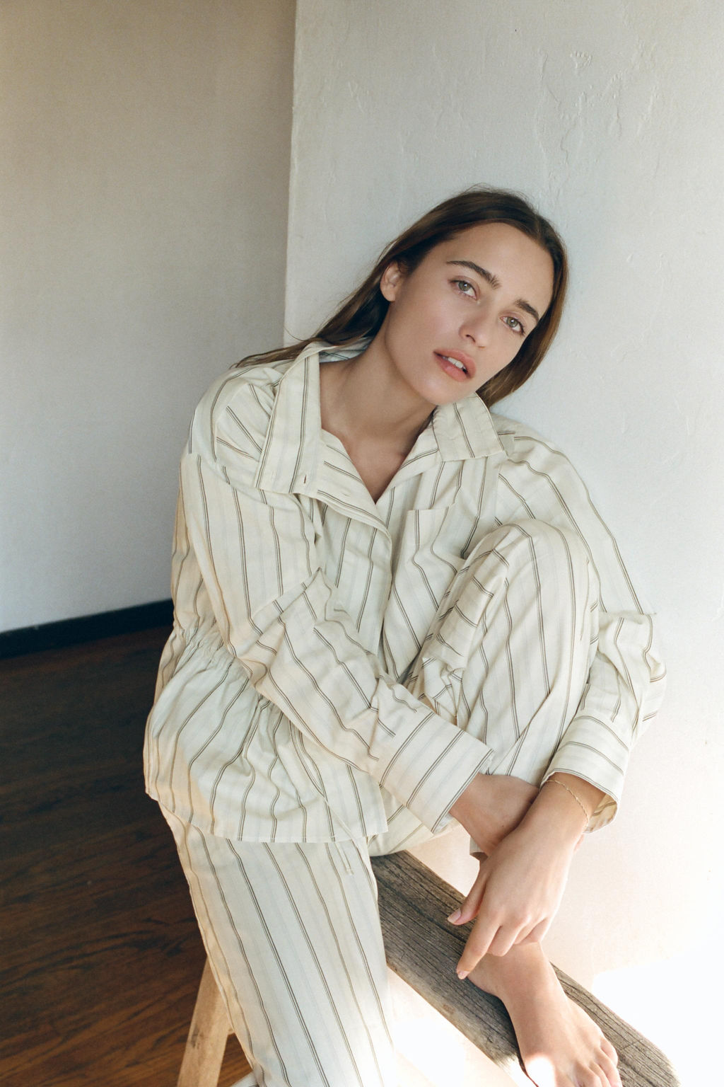 STRIPED PYJAMA TROUSERS