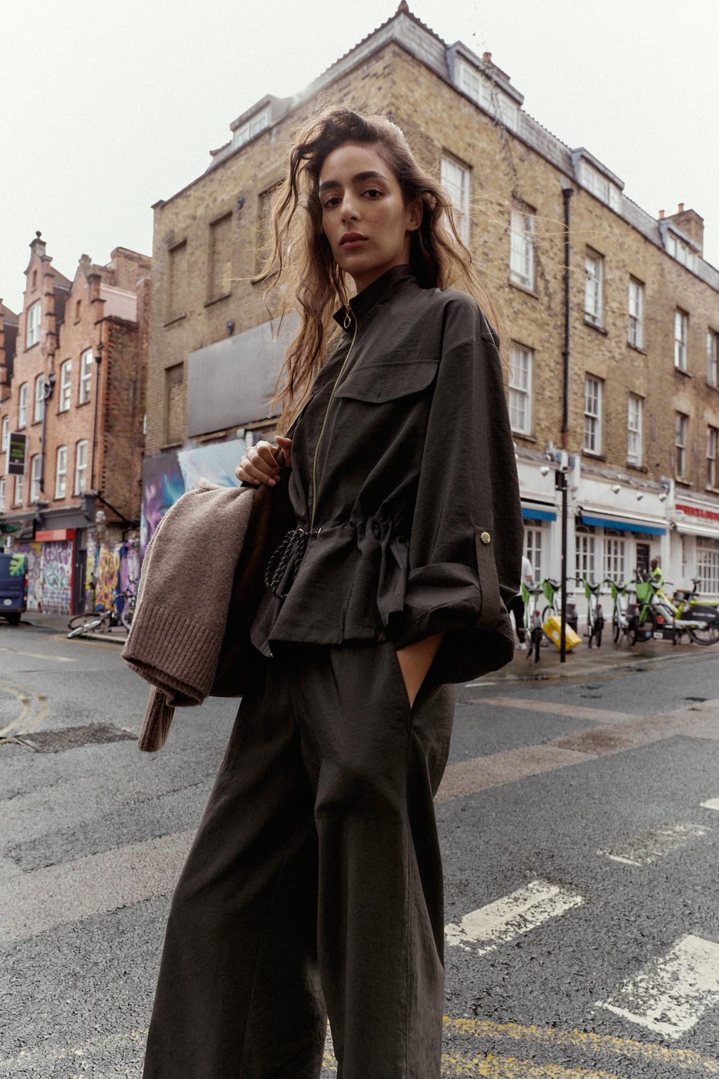 SAFARI JACKET WITH DRAWSTRING - Zara фото 3