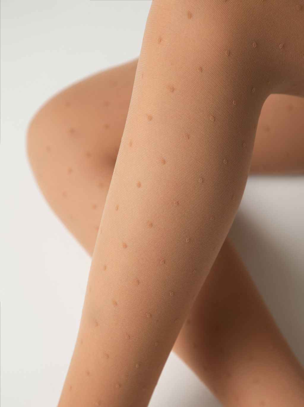CONTE DOTSY Колготки в мелкую точку с усиленным торсом-шортиками natural - Conte elegant фото 4