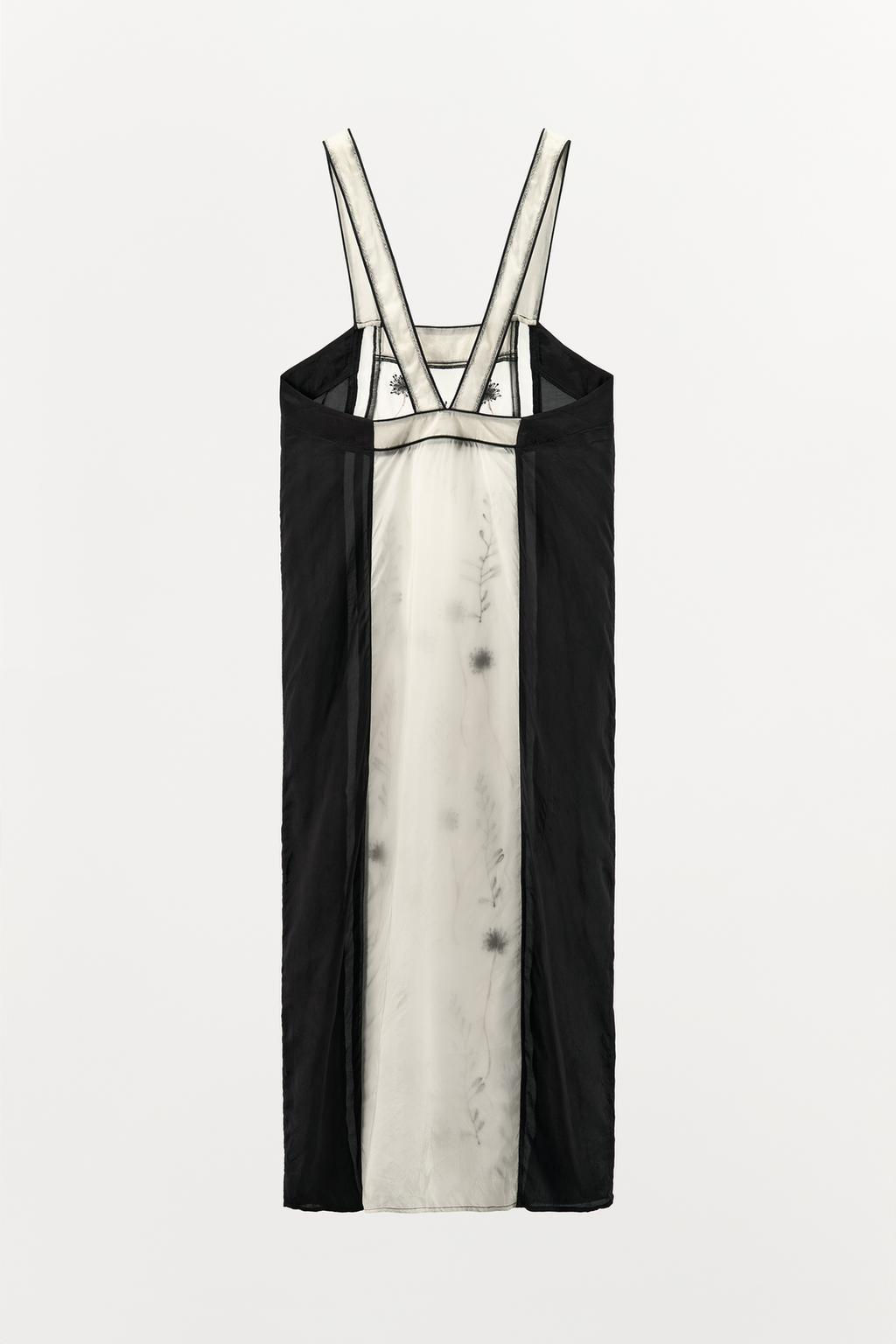 EMBROIDERED DRESS WITH BEADING - Zara фото 5