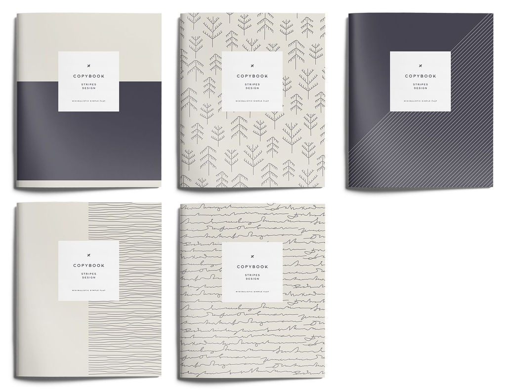 Тетрадь 48 л. А5 линия скрепка LOREX CROSS BORDERS мелованный картон, запечатка форзаца, s...