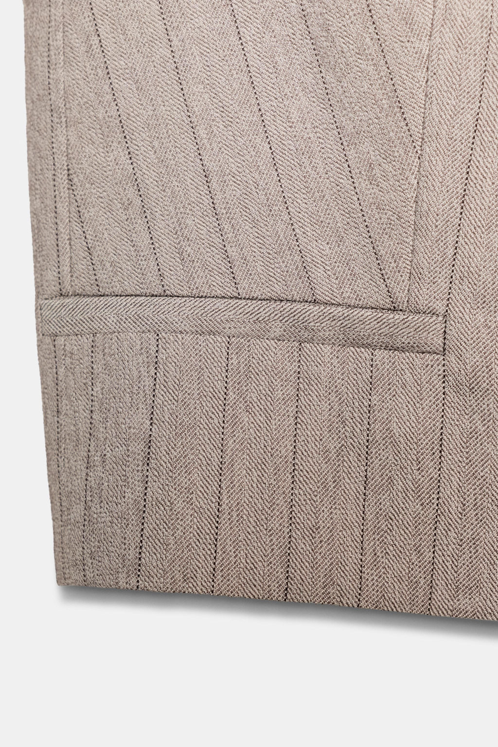 HERRINGBONE WAISTCOAT - Zara фото 10