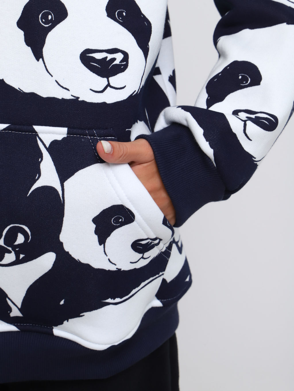 Толстовка "Либерти" темно-синий (панда)