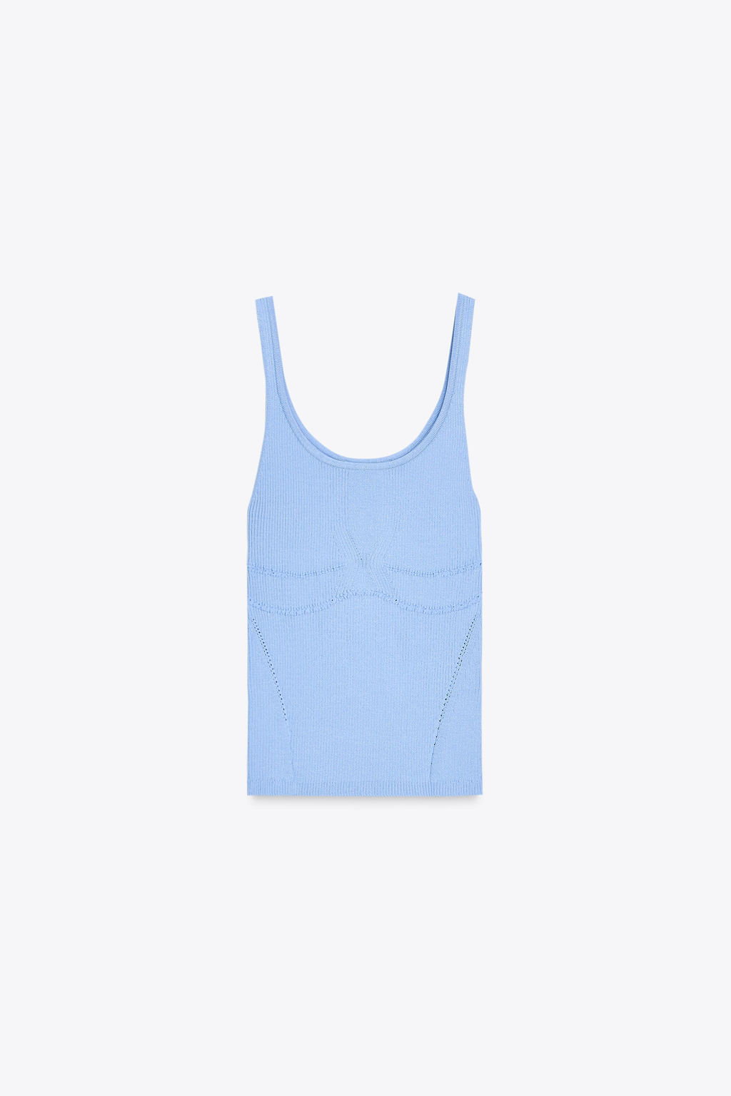 FITTED KNIT TOP - Zara фото 3
