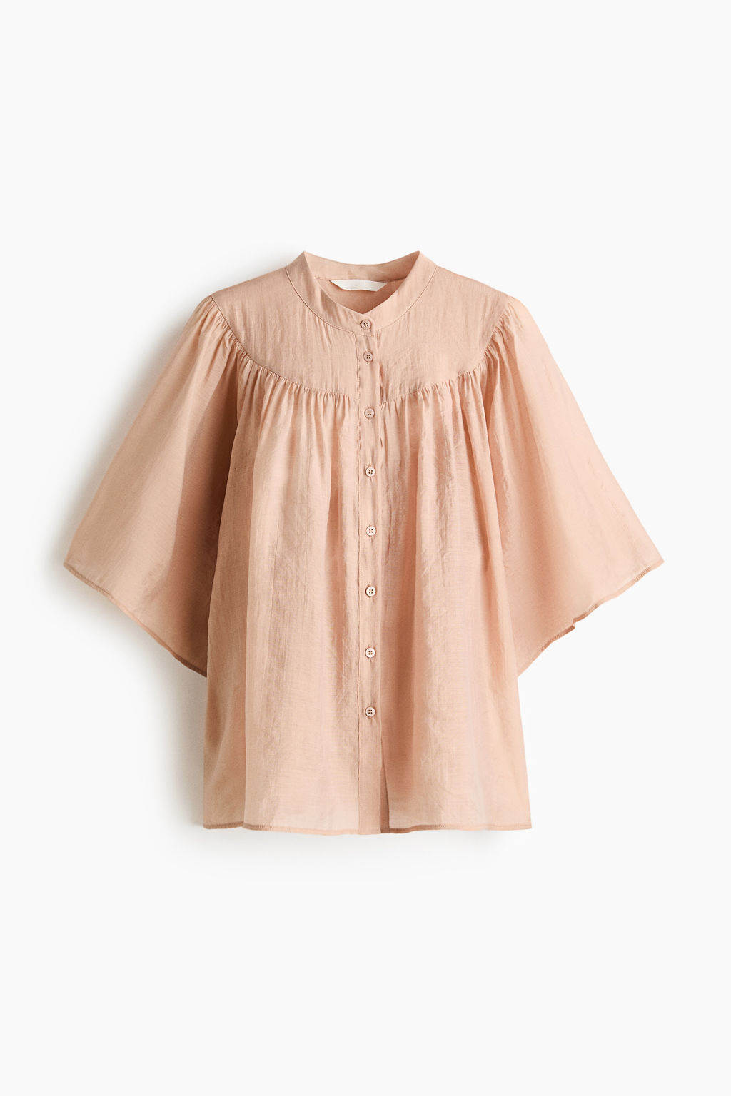 Blusa con mangas mariposa - H&m фото 2