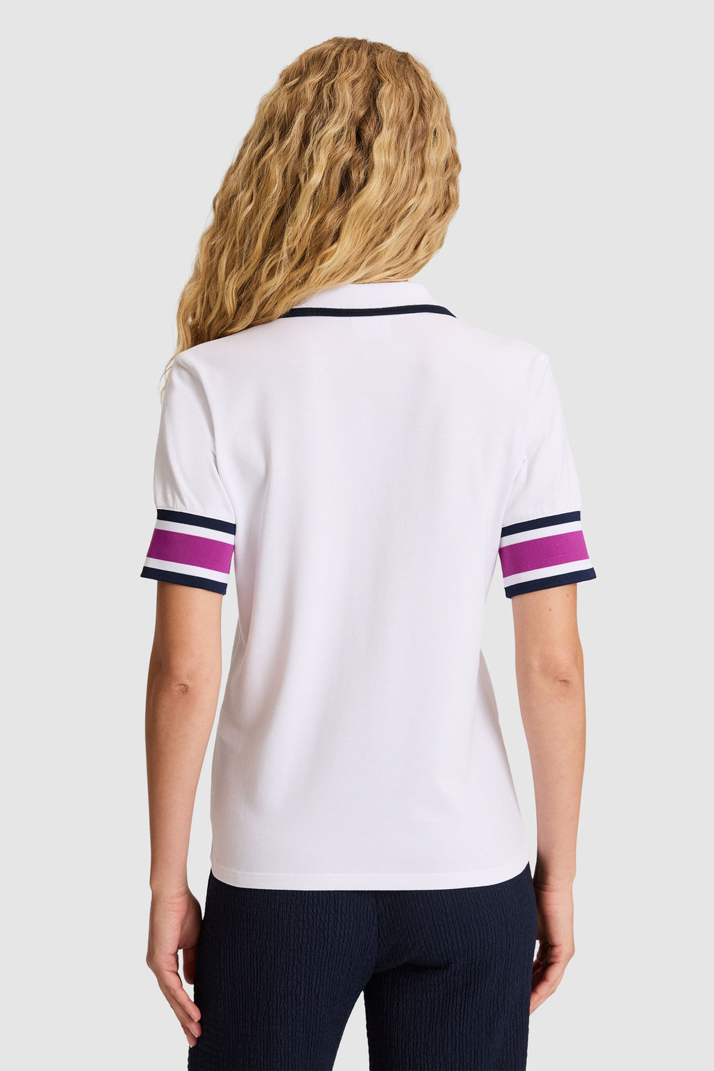 KadДn Beyaz Polo Yaka TiЕГrt - U.s. polo assn фото 5