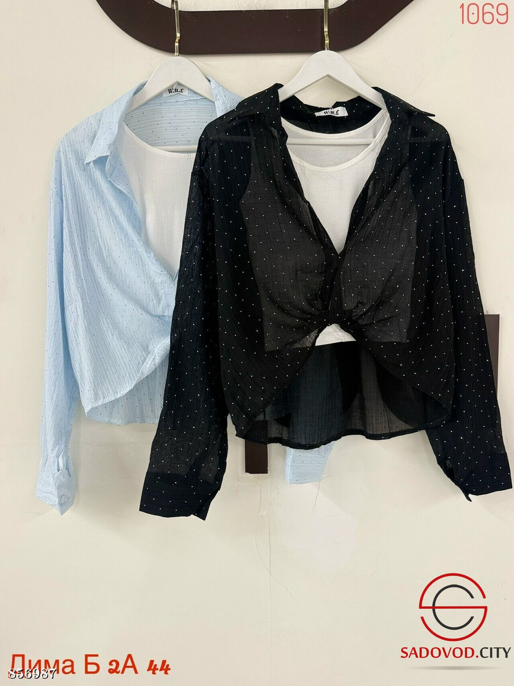 Рубашка женская с майкой - Fiona фото 2
