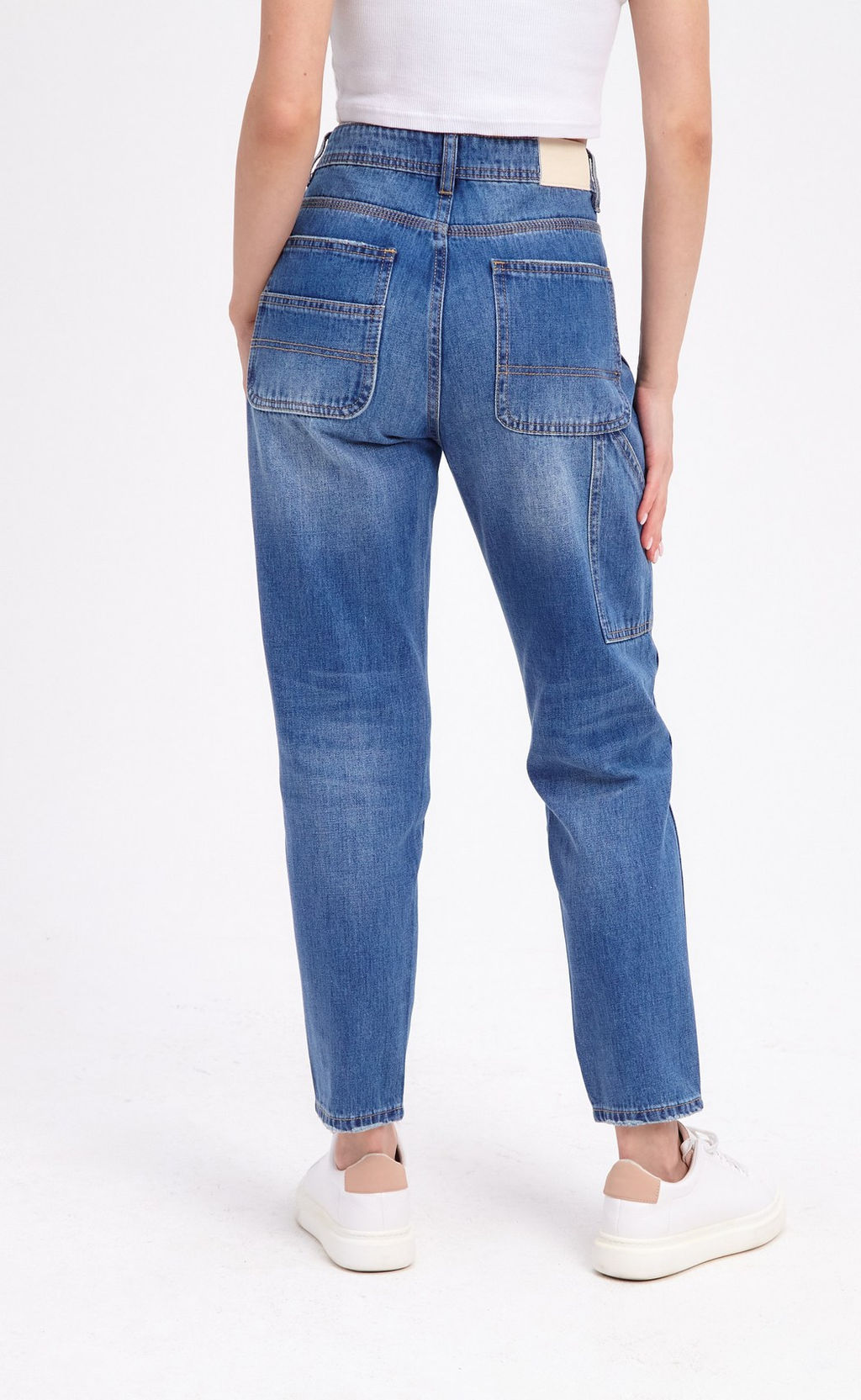 Джинсы F312-0122 l.blue - Fine joyce фото 9