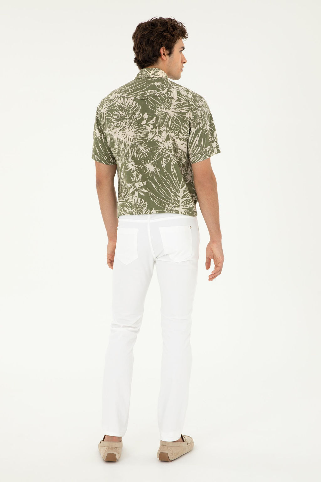 U. S. Polo Assn / Мужские белые брюки из плотной ткани/чиносы - U.s. polo assn фото 4