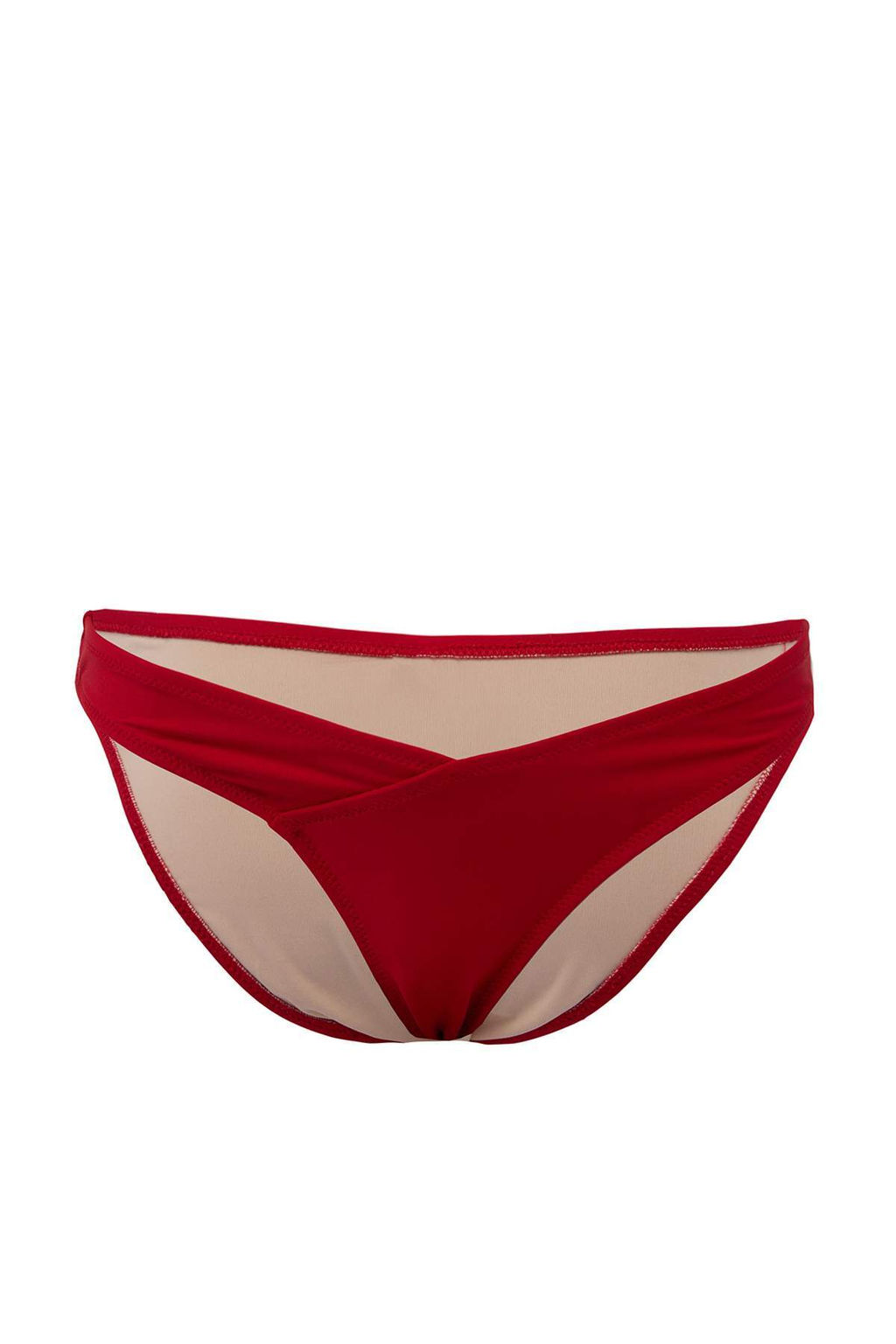 Kahverengi V Kesim Yuksek Bel Regular Basic Bikini Alt? TBESS26BA00010 - Trendyolmilla фото 9
