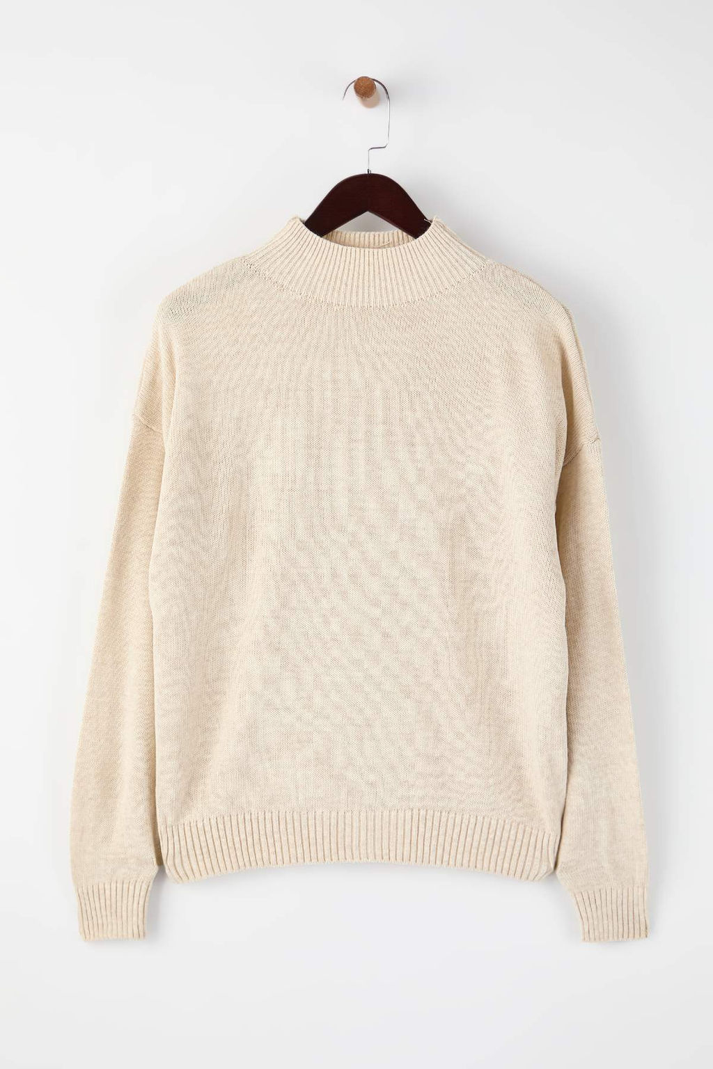 Siyah-Ekru Basic Ikili Paket Triko Kazak TWOAW26KZ00232 - Trendyolmilla фото 16