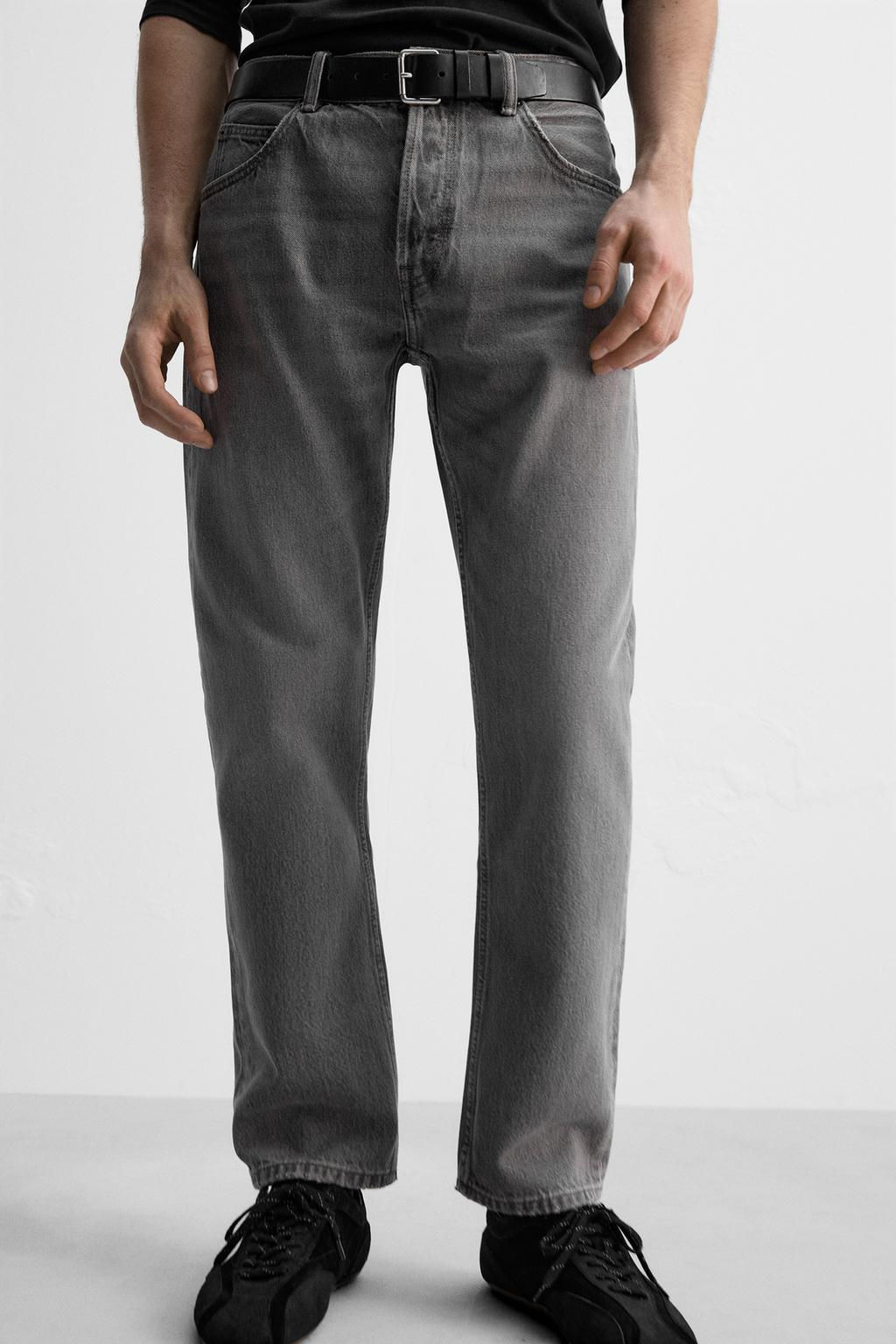 STRAIGHT-FIT REGULAR JEANS - Zara фото 7