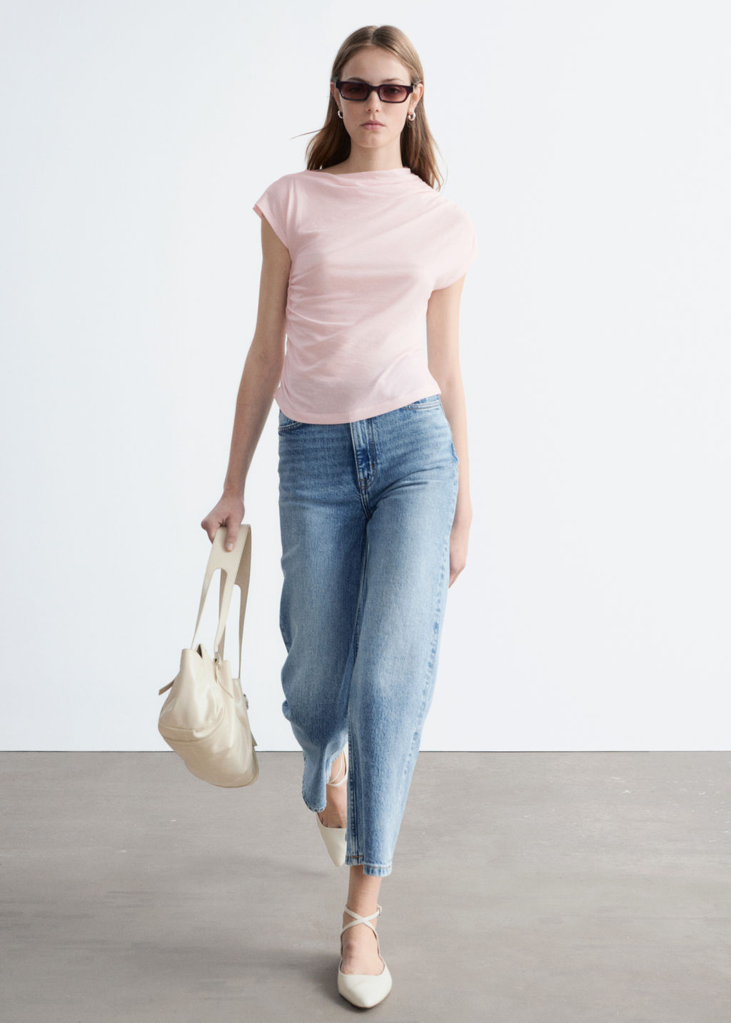 Top de punto drapeado - H&m фото 8