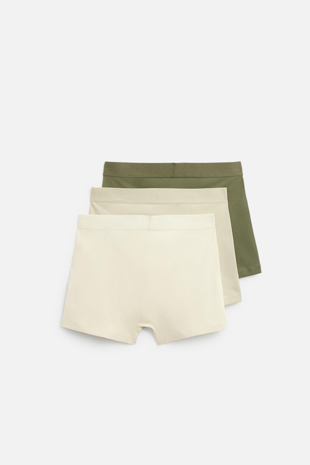 PACK OF 3 SOFT BOXERS - Zara фото 2