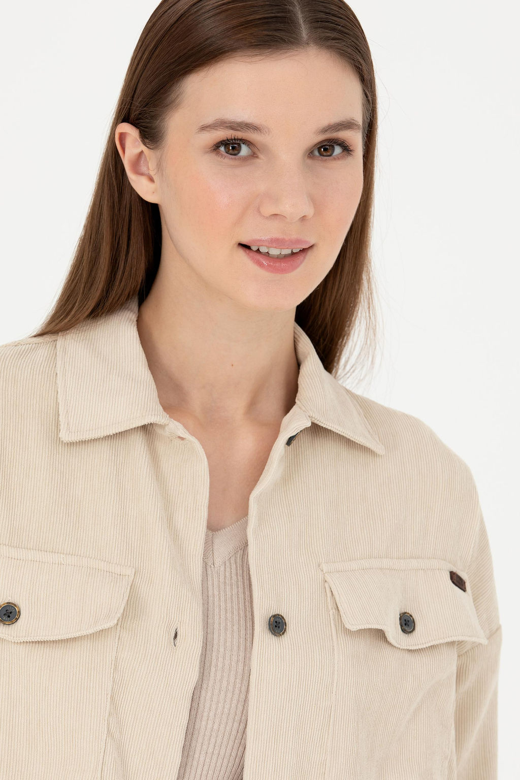 Женская рубашка с длинным рукавом Stone - U.s. polo assn фото 9
