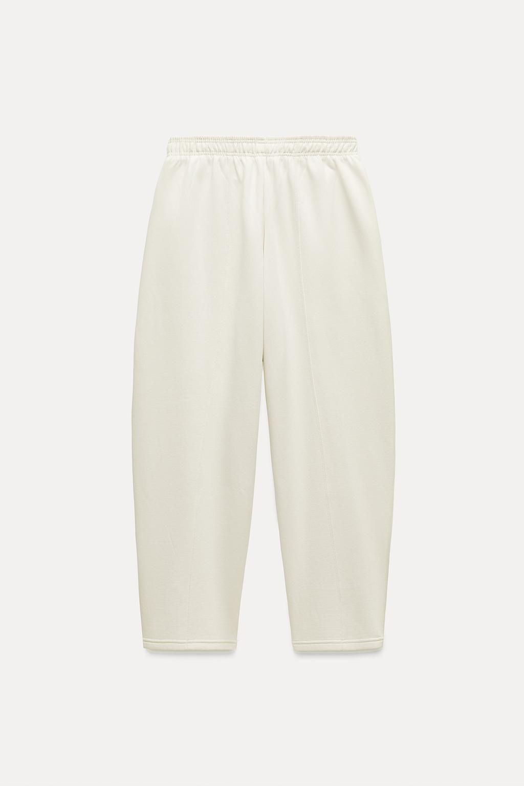 CARROT FIT PLUSH TROUSERS - Zara фото 14
