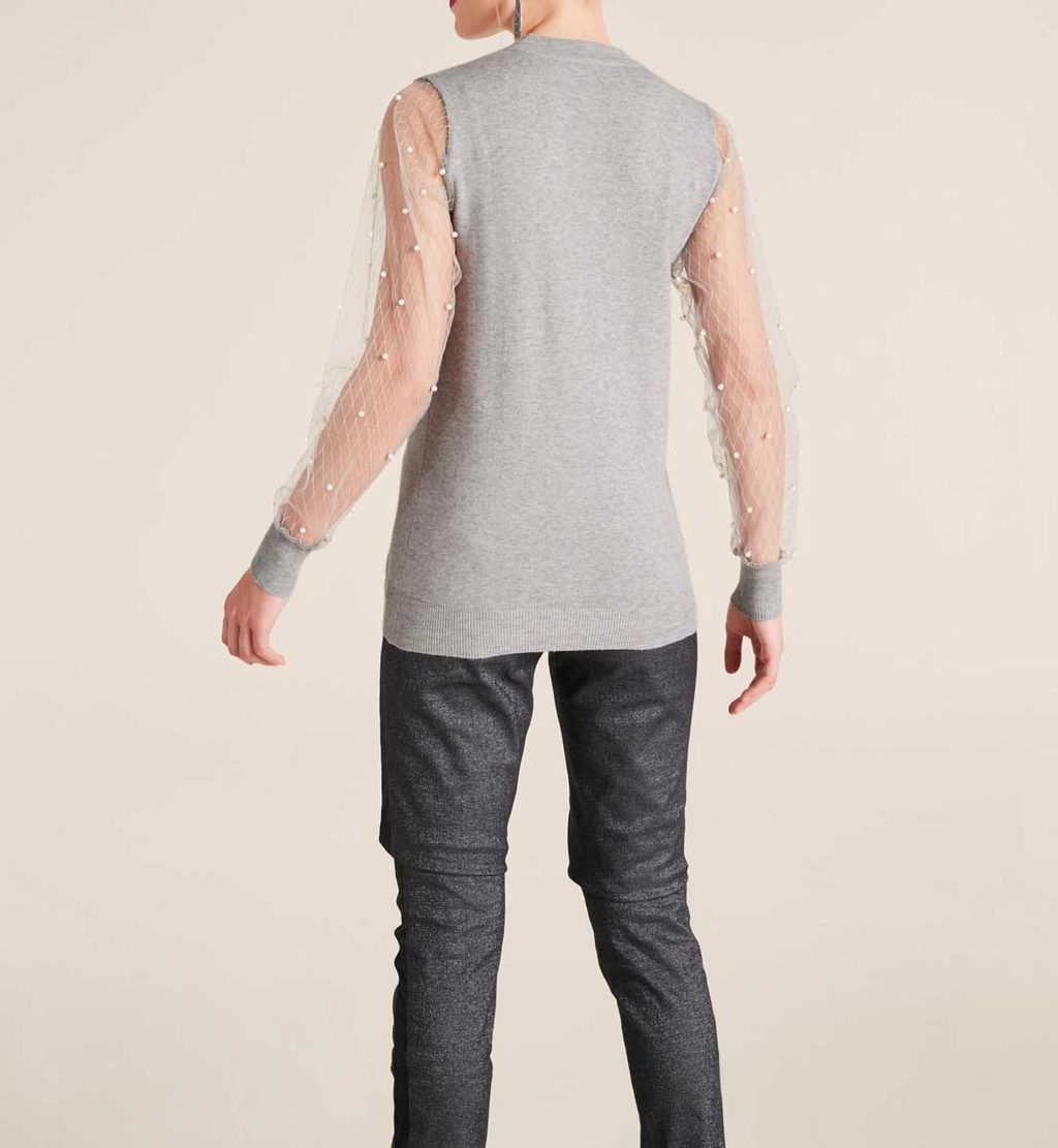 Пуловер, серый - Heine фото 4