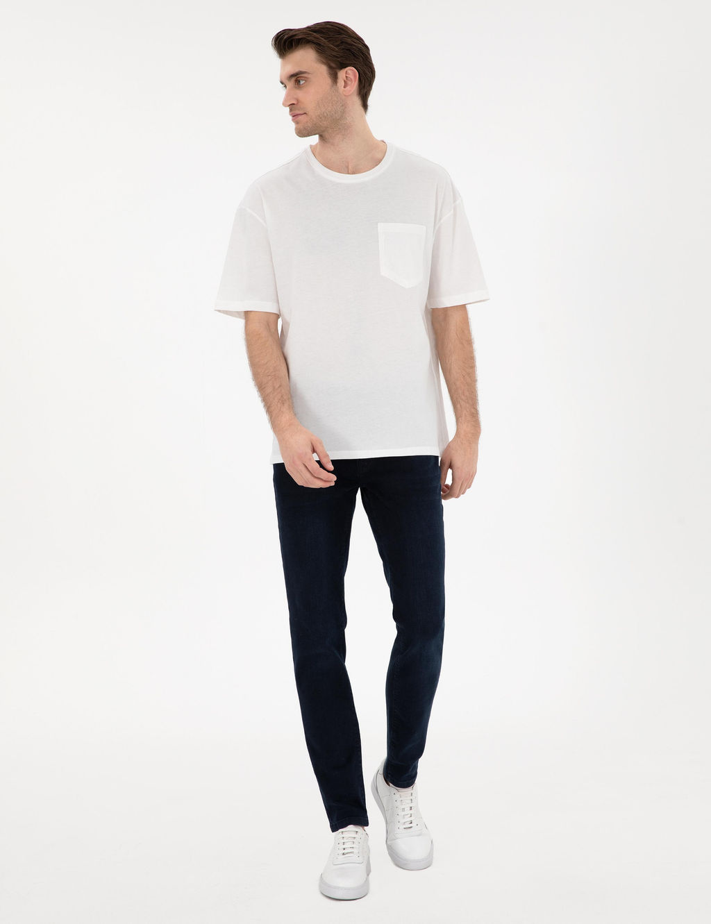 Ekru Comfort Fit Basic Ti__rt - Pierre cardin фото 4