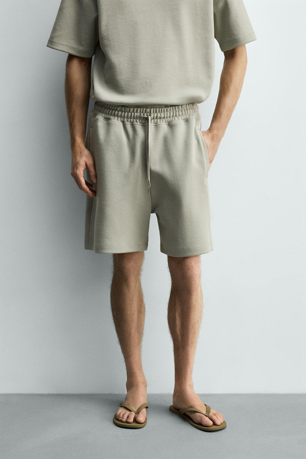 BERMUDA DENIM BAGGY FIT / Azul - Zara фото 2