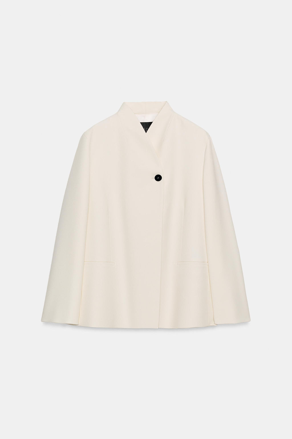 BLAZER CRUZADA ZW COLLECTION / Beige claro - Zara фото 2