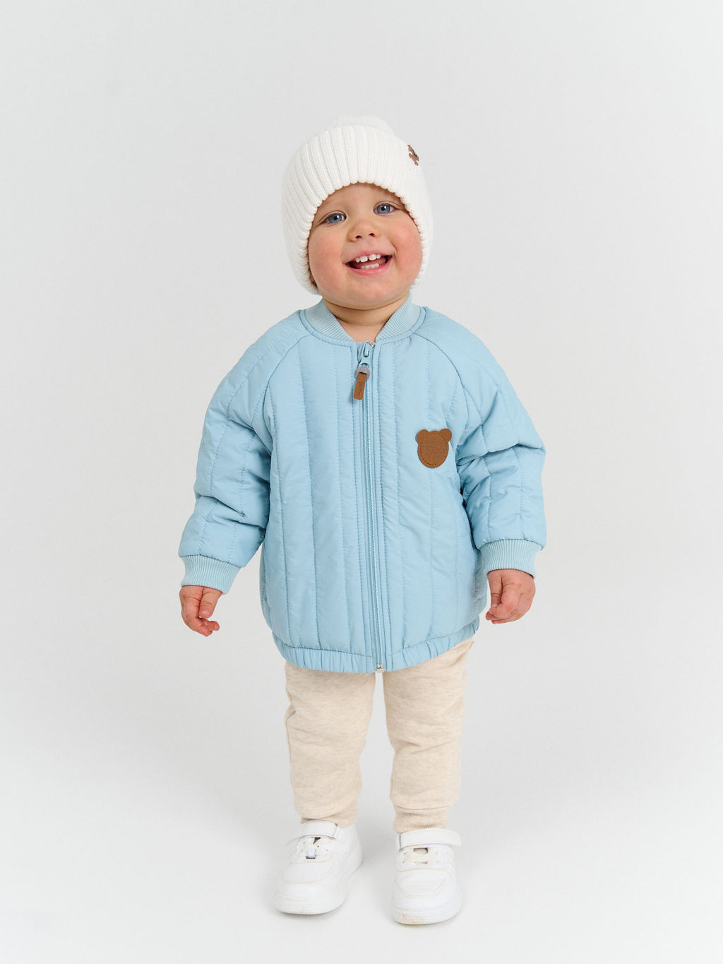 Бомбер с утеплителем Ниагара стеганый 0+ - Bungly фото 8