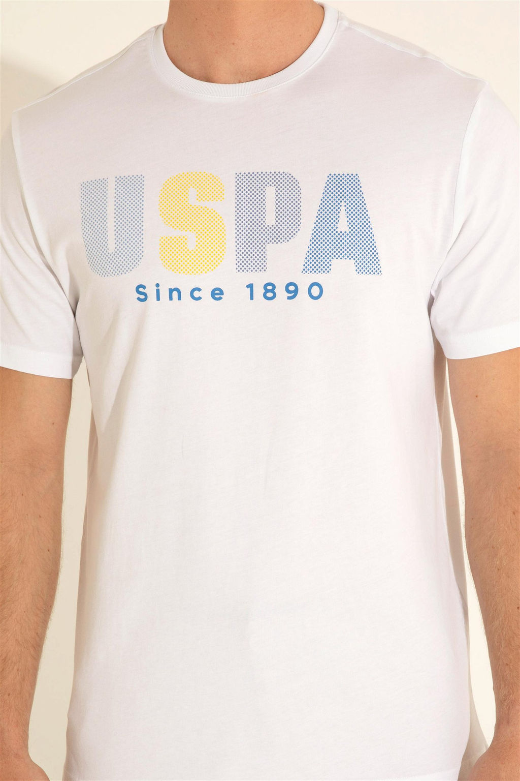 Мужская белая футболка - U.s. polo assn фото 7