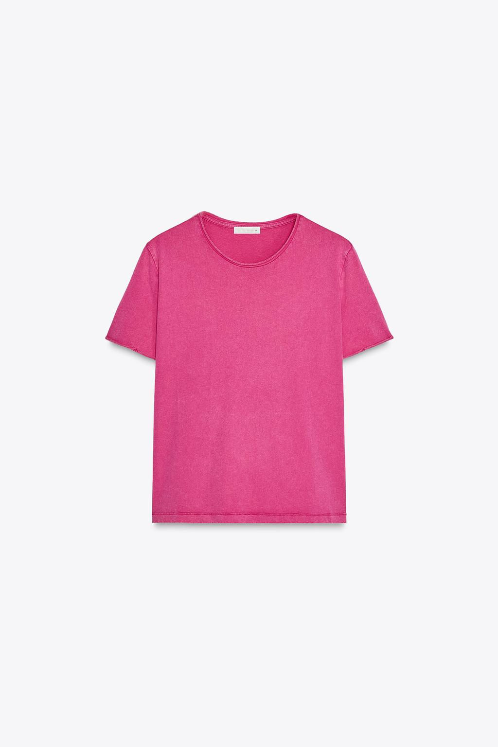 FADED SHORT SLEEVE T-SHIRT - Zara фото 26