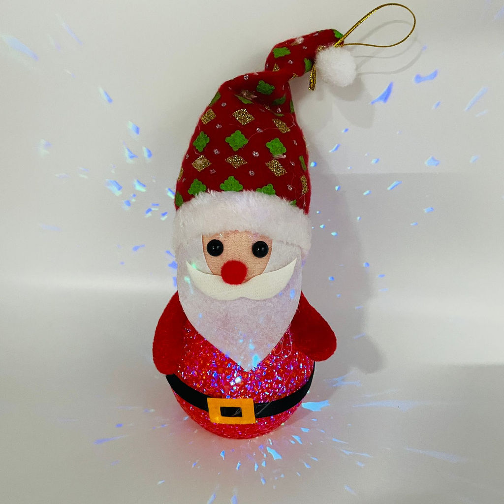 Елочная игрушка - Дед Мороз 24 см 12 шт в уп (свет) (арт. 6210-11) - Ип лебедев о.ю фото 3