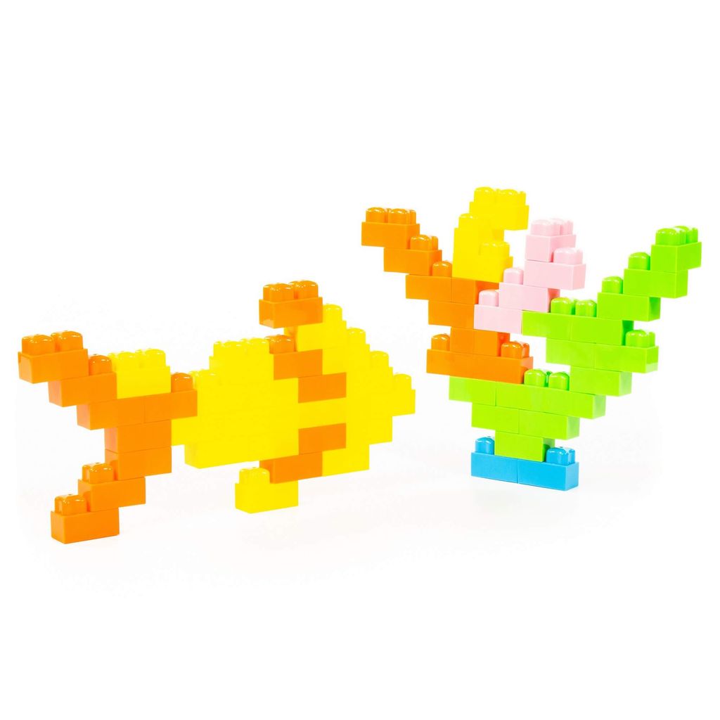 Конструктор Малютка (132 элемента) (в контейнере) - Полесье фото 2