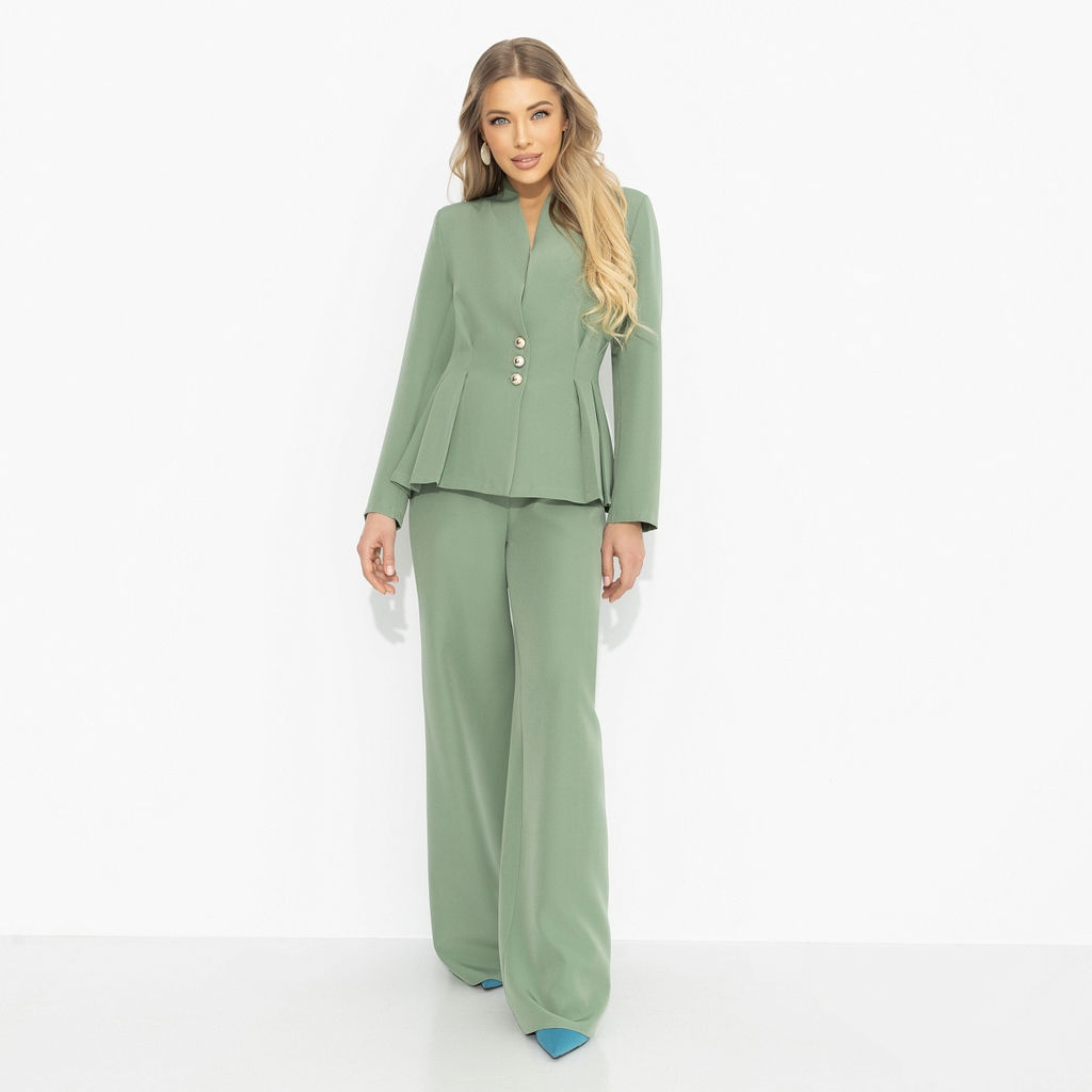 Брючный костюм женственный, Время знаков (2 в 1, дыхание леса) - Charutti фото 2