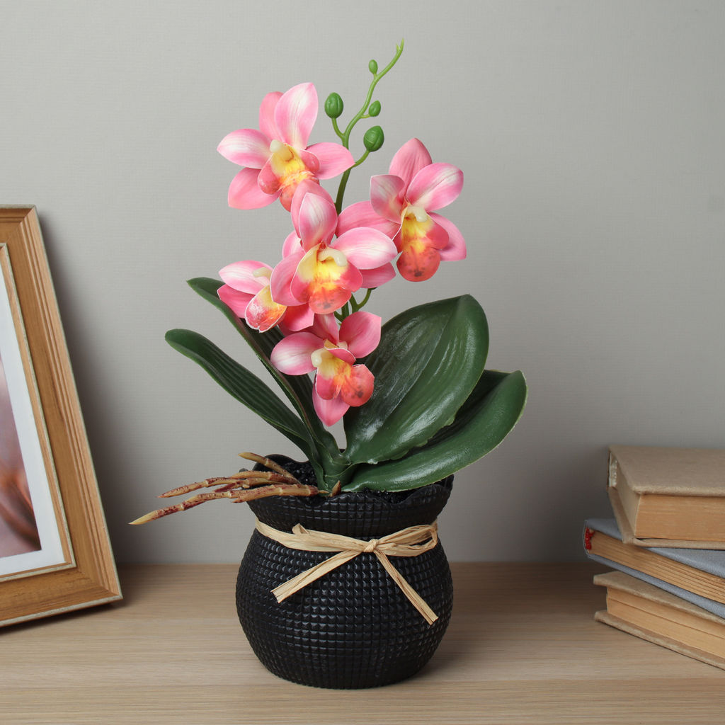 Цена за 1 шт. Цветочная композиция Орхидея / ZH-022 /уп 10/72/ - Галеонтрейд фото 13