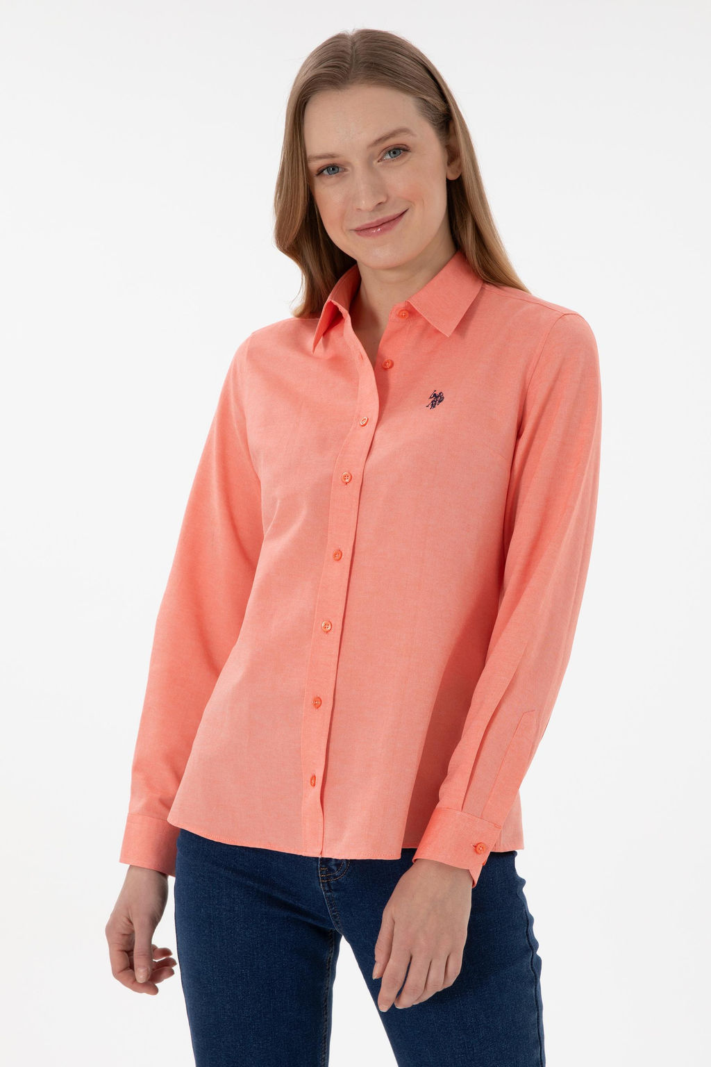 Kad_n Nar _i_e_i Uzun Kollu Basic G_mlek Sepette S_rpriz _ndirim - U.s. polo assn фото 2