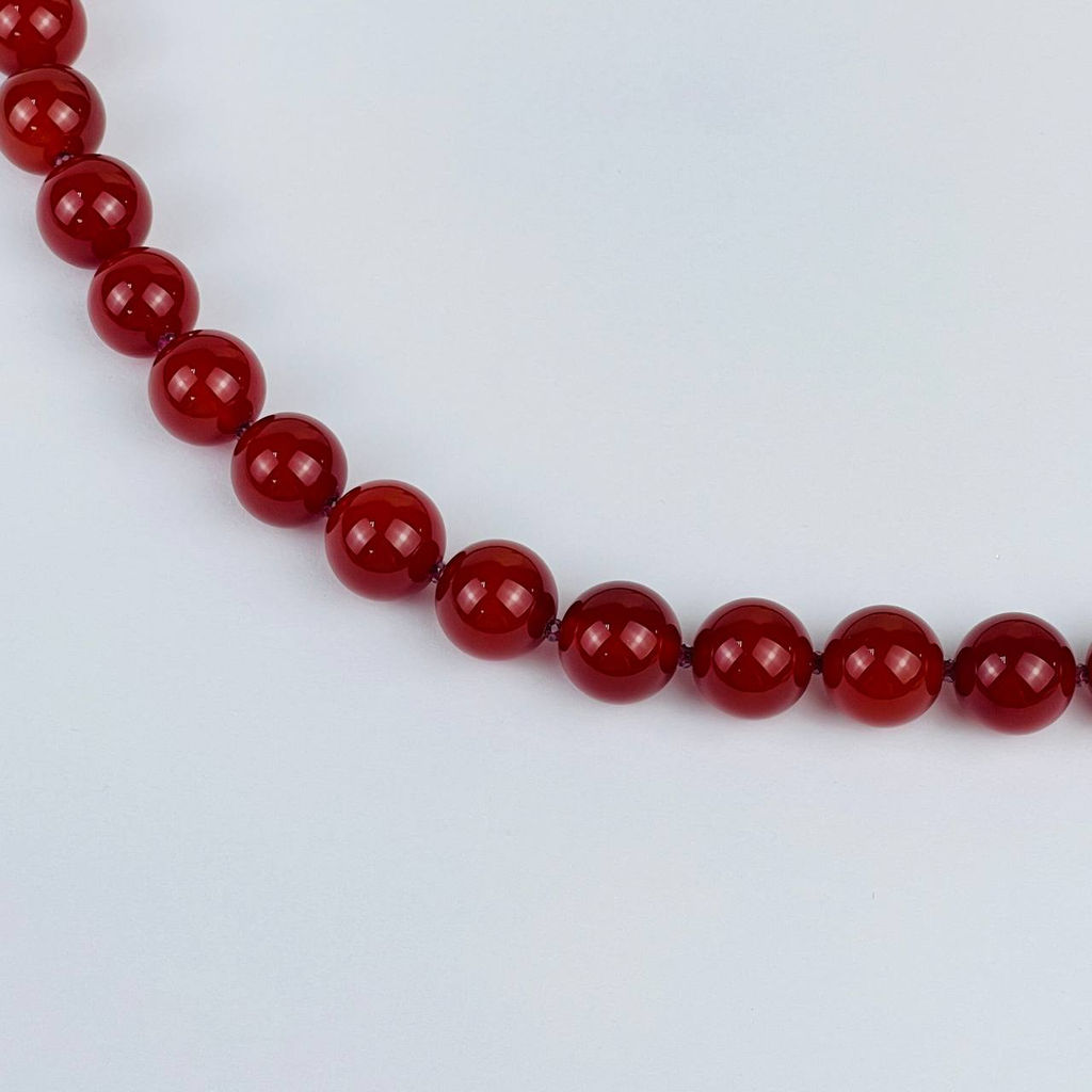 Колье из Сердолика и Граната