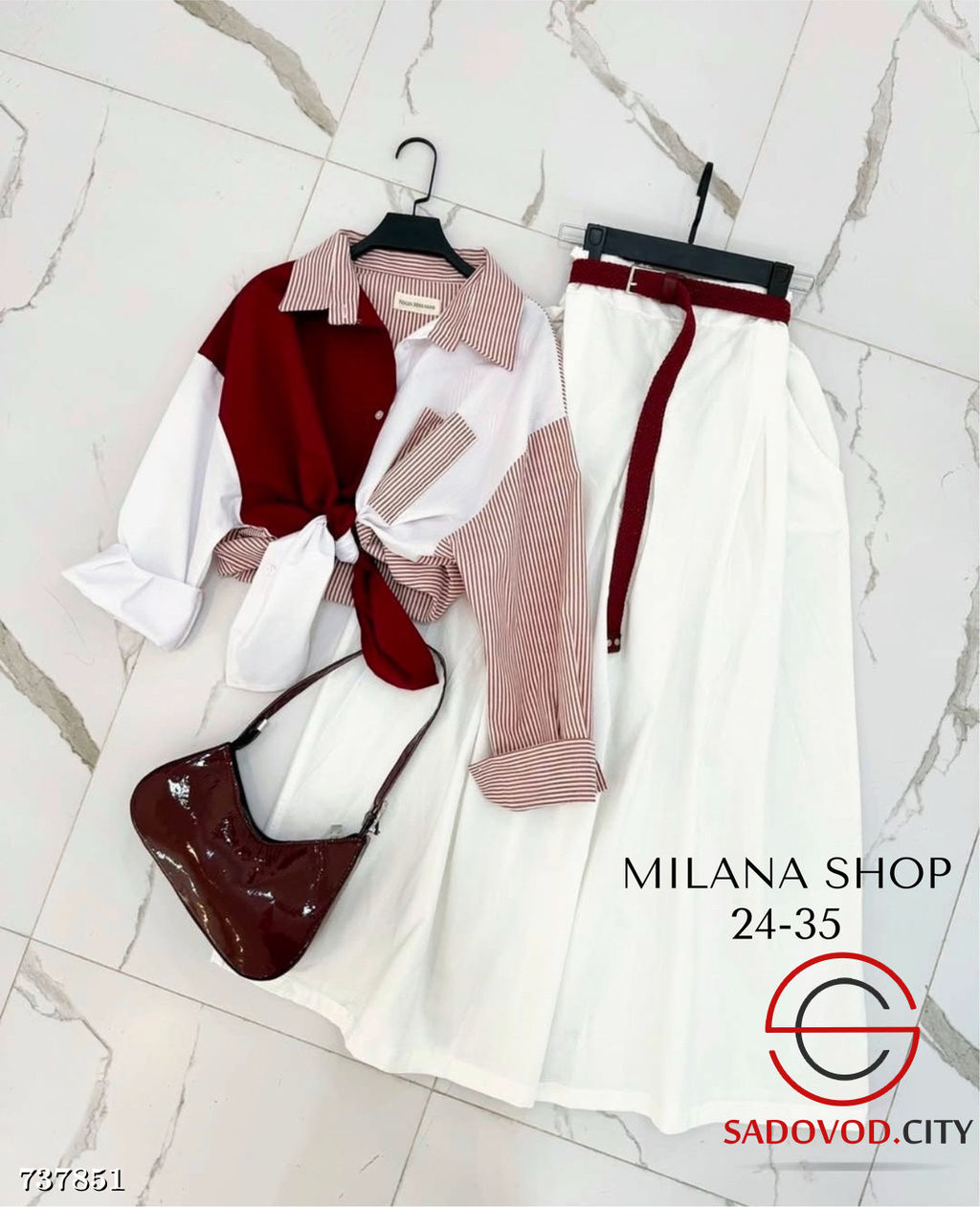 Женский брючный костюм-двойка