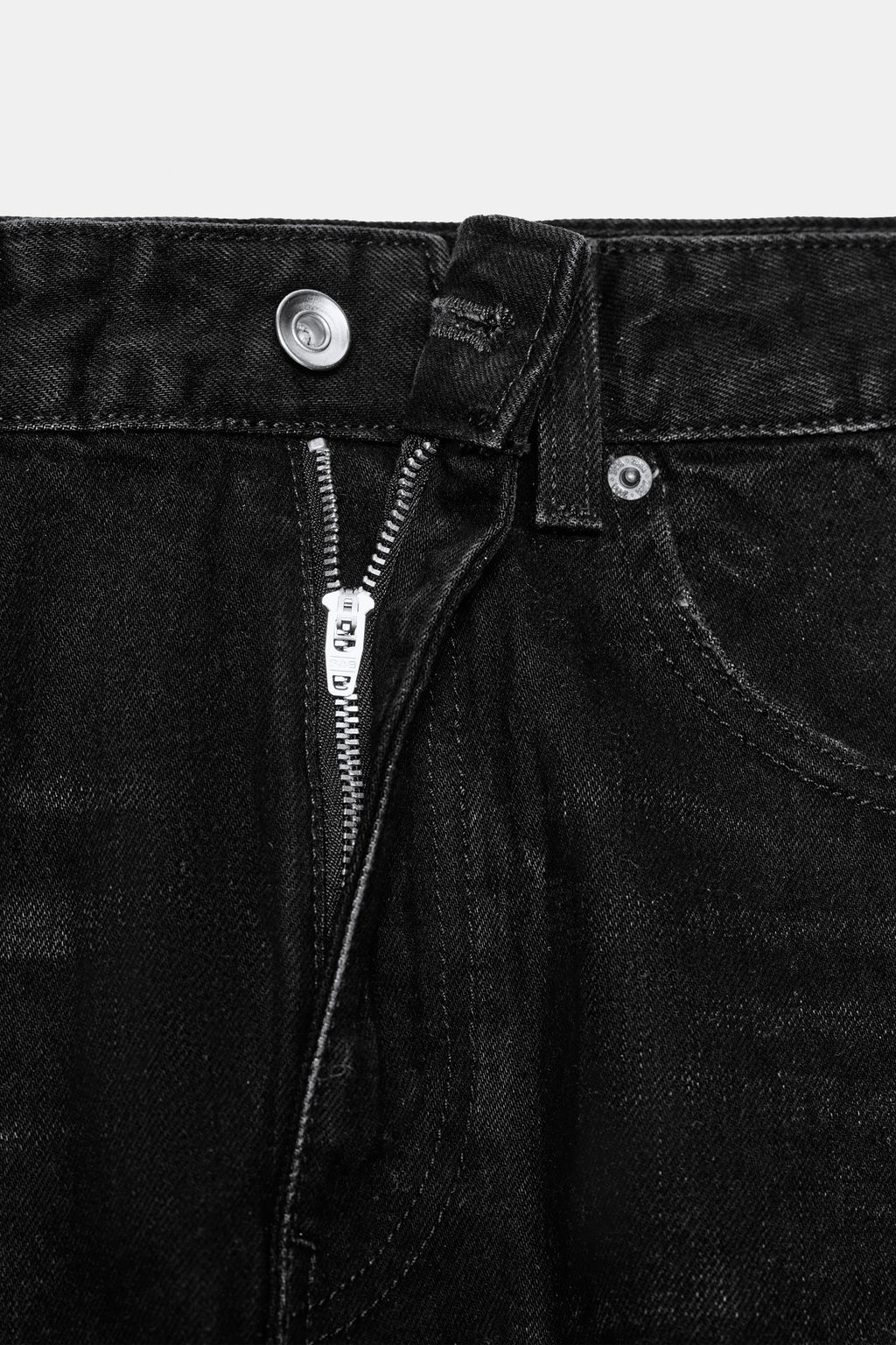 TRF OVERSIZE MID-WAIST JEANS - Zara фото 8