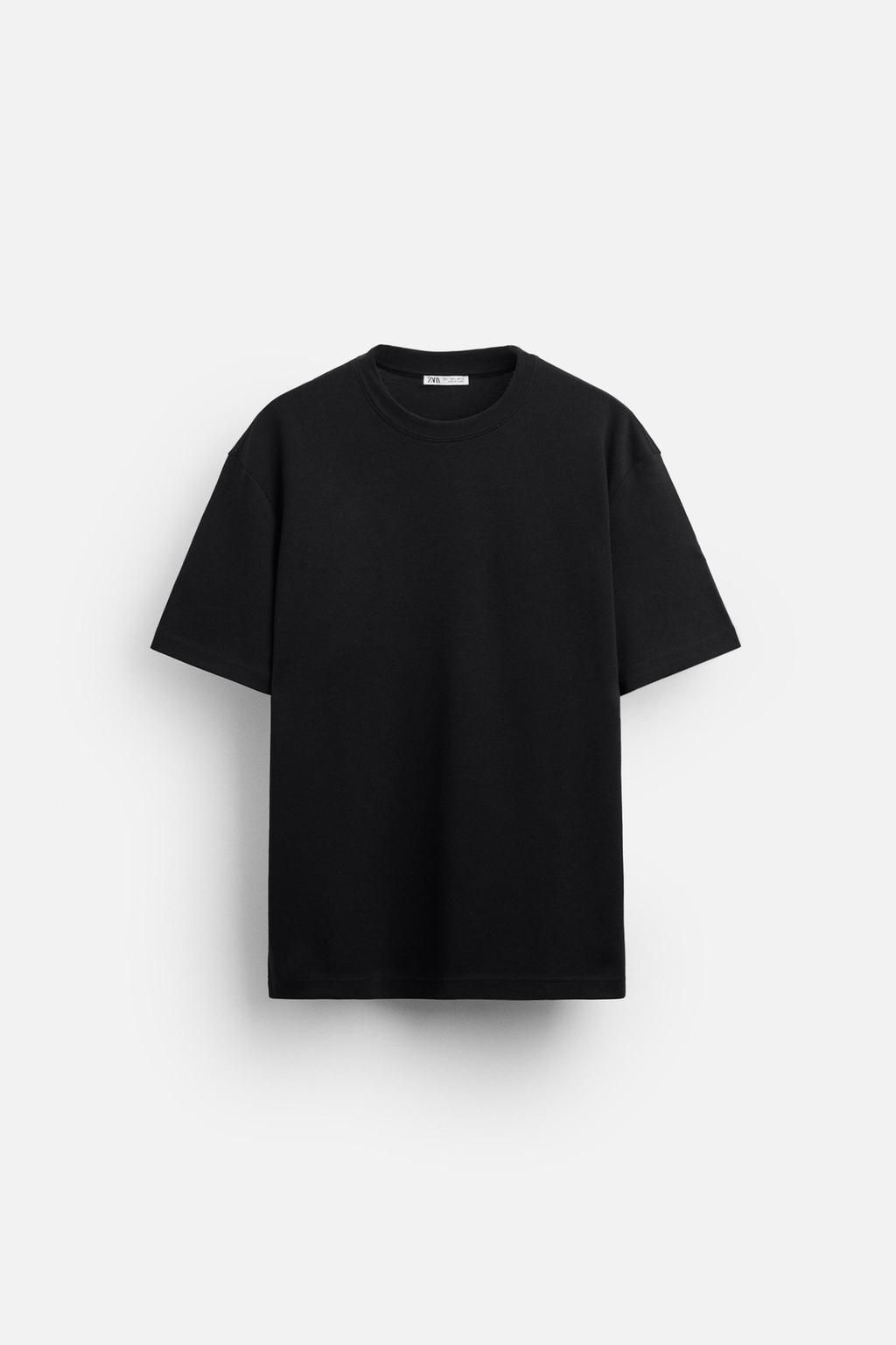 BASIC REGULAR FIT T-SHIRT - Zara фото 14