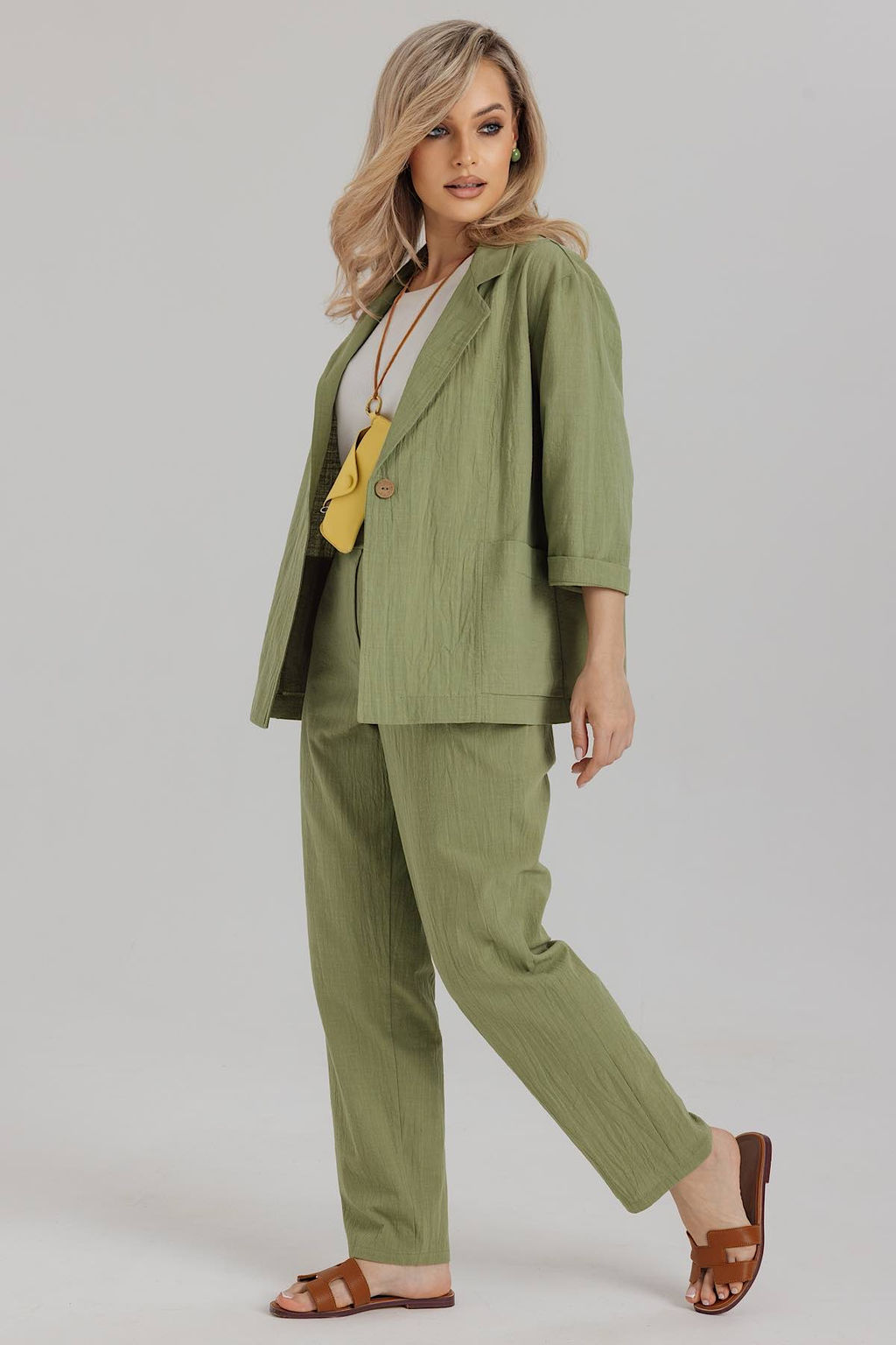 Жакет 4413/02/Травяной - Rise фото 3