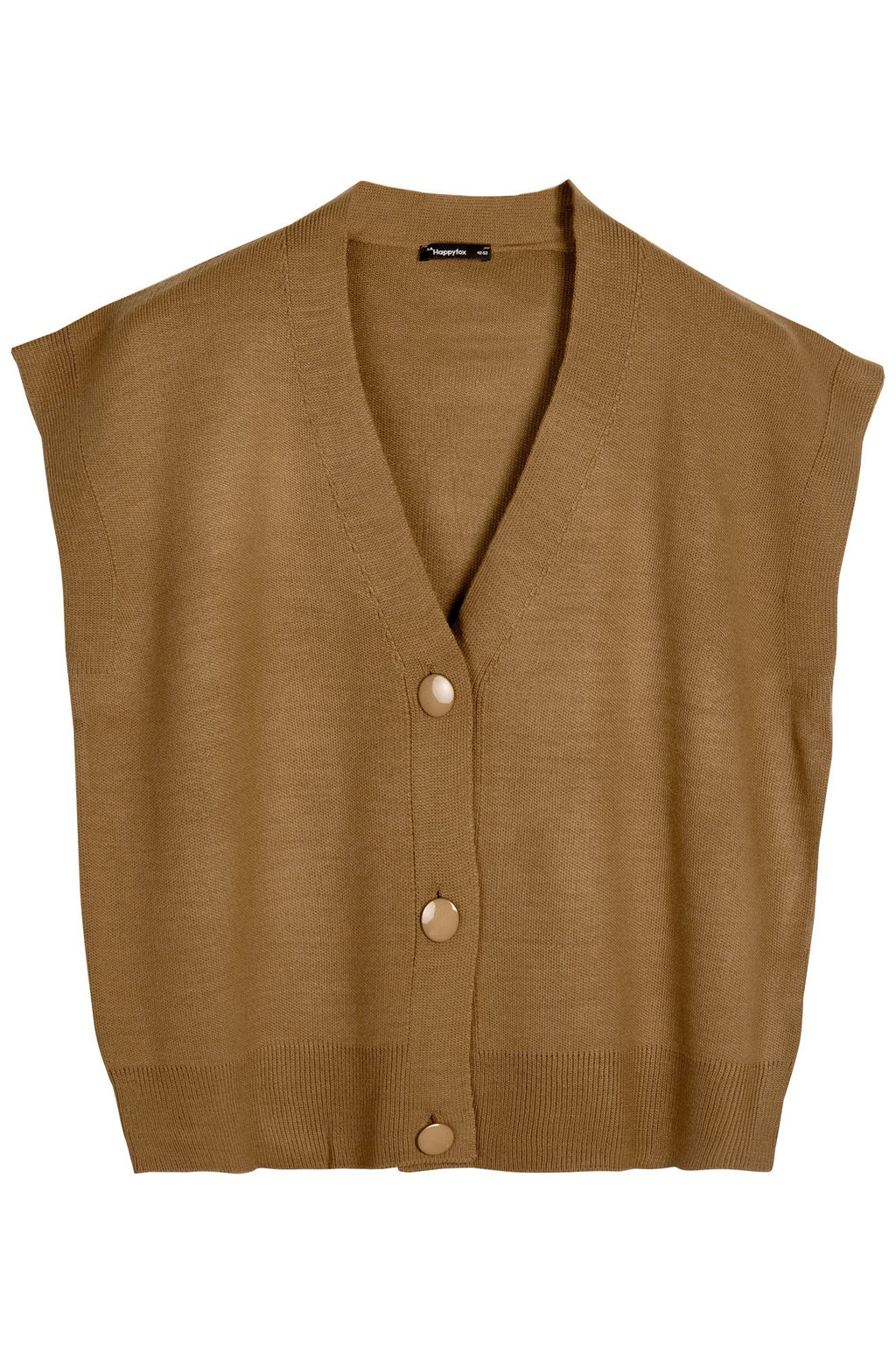 Женский вязаный жилет Happyfox