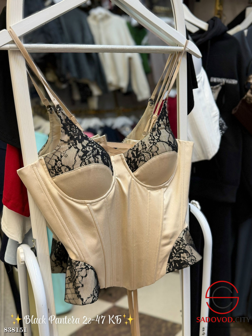 Корсет женский с гипюром - Bruno фото 3