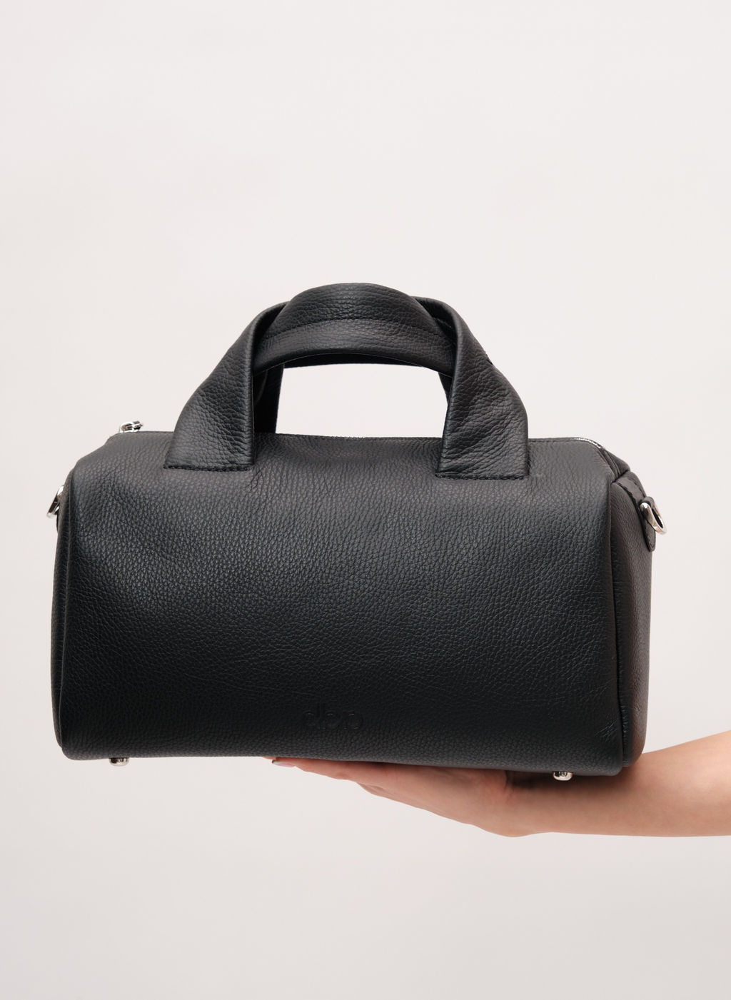 Кожаная сумка Bowling DBR 31378 черный фото 5