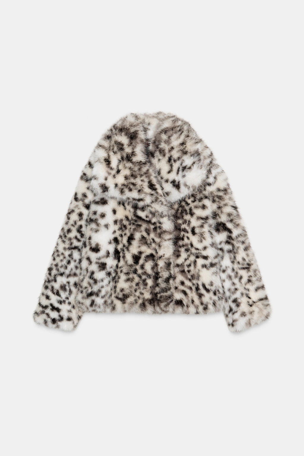 ANIMAL PRINT FAUX FUR JACKET ZW COLLECTION - Zara фото 10
