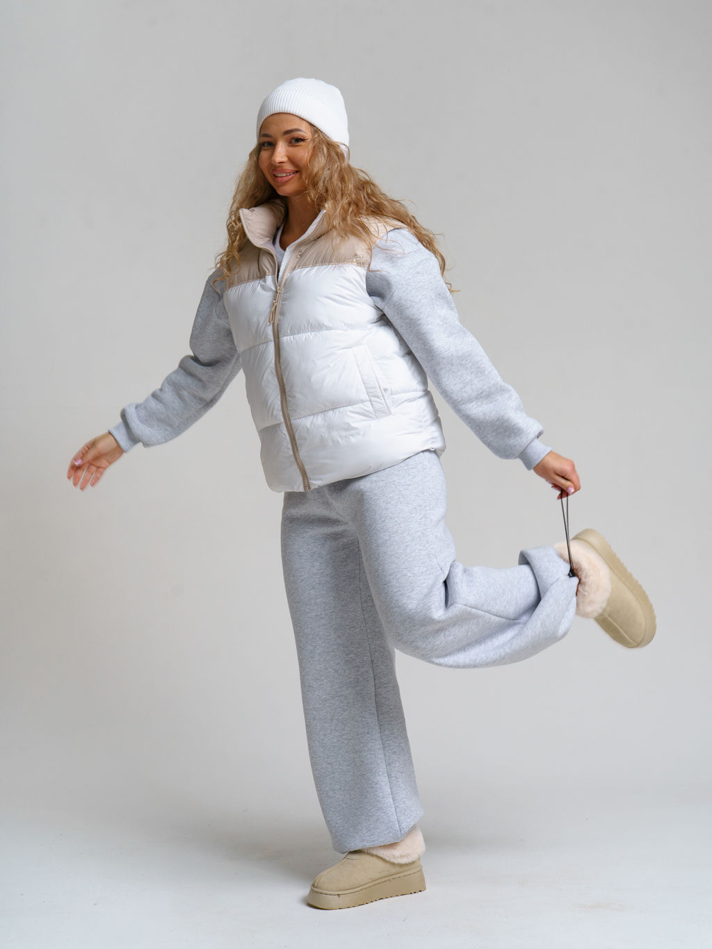 983 Костюм "Серый/меланж"