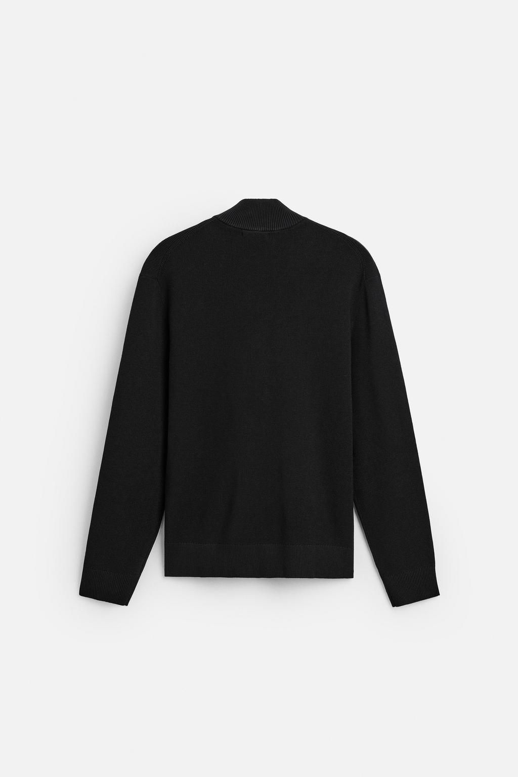 QUARTER-ZIP SWEATER - Zara фото 8