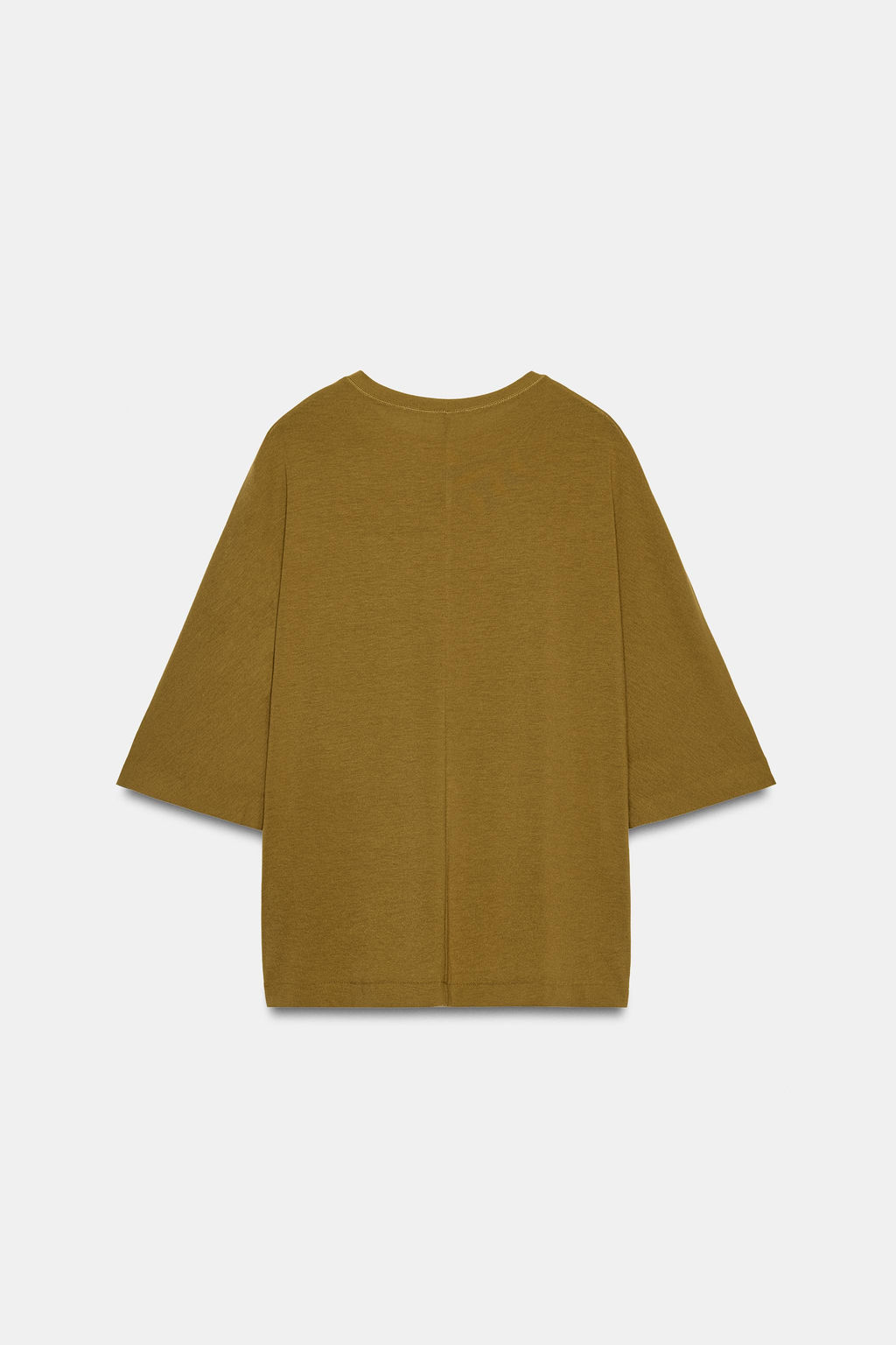 TOP MANGA MURCI?LAGO / Ocre - Zara фото 7
