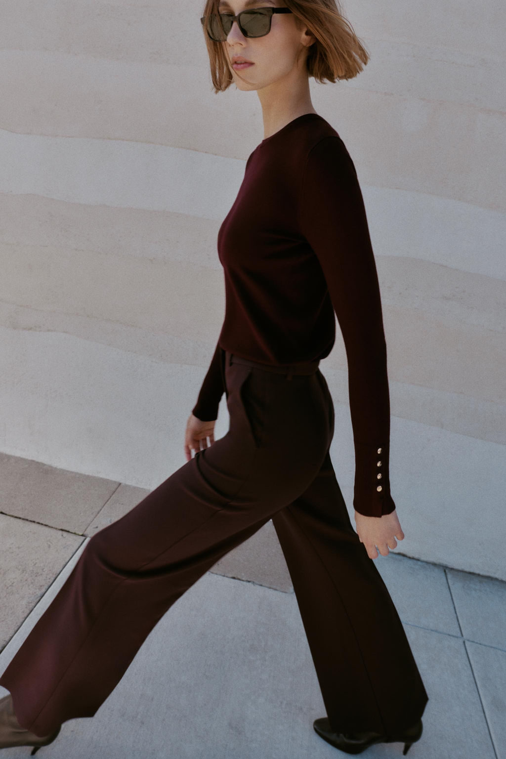 BASIC PLAIN KNIT SWEATER - Zara фото 30