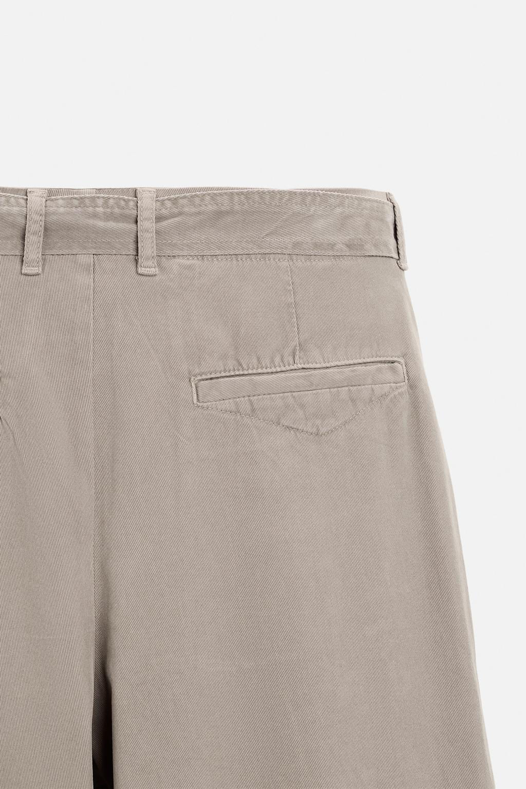 TEXTURED TROUSERS WITH BELT - Zara фото 28