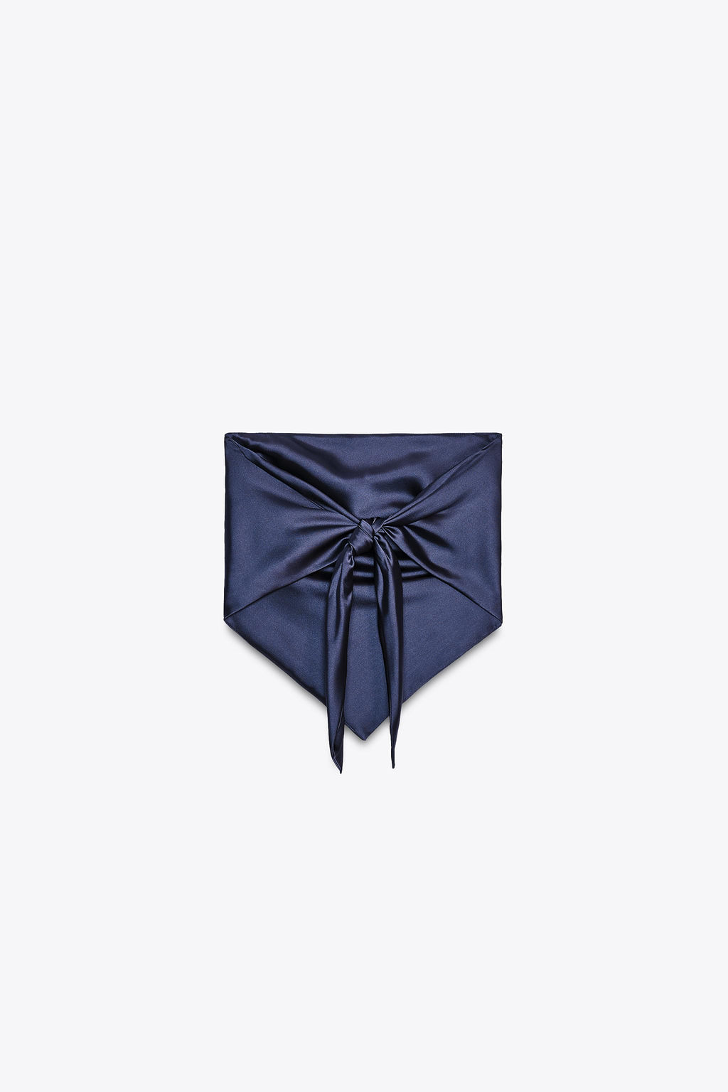 SATIN HALTER TOP - Zara фото 24